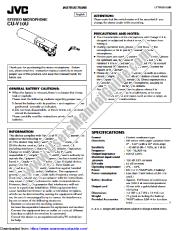 View CU-V10U pdf Instructions