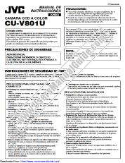 Voir CU-V801U pdf Instructions - Espagnol
