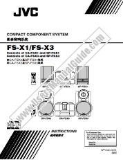 View FS-X1US pdf Instruction Manual