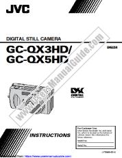Ver GC-QX3HDU pdf Manual de instrucciones