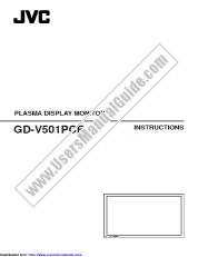 Visualizza GD-V501PCE pdf Manuale di istruzioni