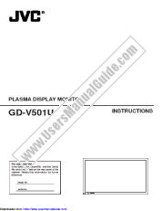 Ver GD-V501U pdf Manual de instrucciones