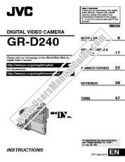 Ver GR-D240EK pdf Manual de instrucciones