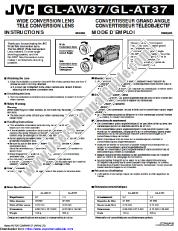 Ver GL-AW37 pdf Manual de instrucciones