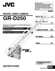 Voir GR-D250AS pdf Manuel d'instructions