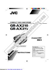 Voir GR-AX210U pdf Directives
