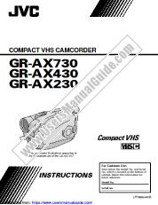 Ver GR-AX430 pdf Instrucciones