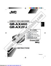 Ansicht GR-AX460EE pdf Anleitung