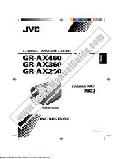 Voir GR-AX360EG pdf Directives
