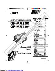 Voir GR-AX460EK pdf Directives