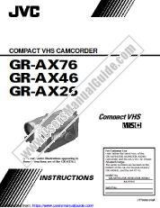 View GR-AX76U pdf Instructions