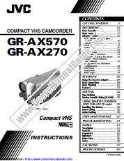 Ver GR-AX570EA pdf Instrucciones