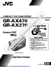 Ver GR-AX470EE pdf Instrucciones