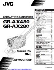 Ver GR-AX280EK pdf Instrucciones