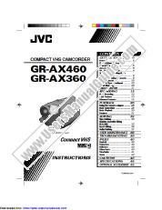 Ver GR-AX360EA pdf Instrucciones