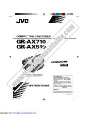 Ansicht GR-AX710U(C) pdf Anleitung
