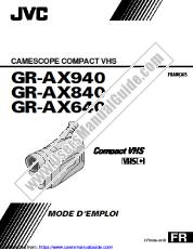 Voir GR-AX840U(C) pdf Mode d'emploi - Français