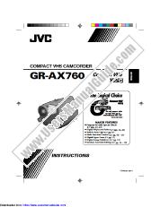 Voir GR-AX760EE pdf Directives