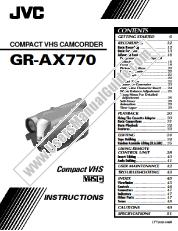 Ver GR-AX770EA pdf Instrucciones