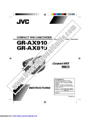 Ansicht GR-AX810U pdf Anleitung