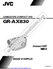 Voir GR-AX830U(C) pdf Mode d'emploi - Français