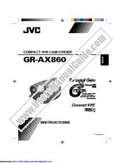 Voir GR-AX860EG pdf Directives