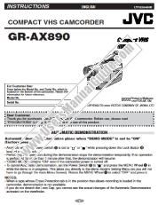 Ver GR-AX890US pdf Libro de instrucciones
