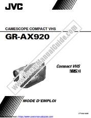 Voir GR-AX920U(C) pdf Mode d'emploi - Français