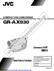 Ver GR-AX930U pdf Instrucciones