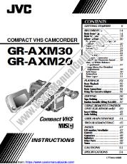 View GR-AXM30EK pdf Instructions