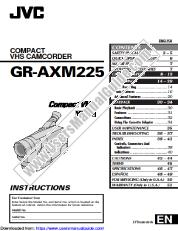 View GR-AXM225U pdf Instructions