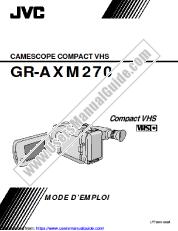Voir GR-AXM270U(C) pdf Mode d'emploi - Français