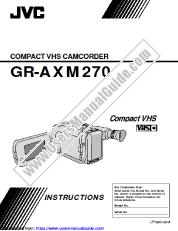 Ver GR-AXM270U(C) pdf Instrucciones