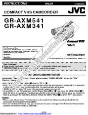 Ver GR-AXM341U pdf Manual de instrucciones
