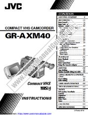 View GR-AXM40EK pdf Instructions