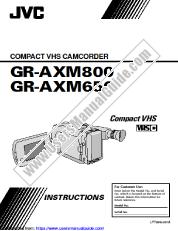 Ver GR-AXM800U pdf Instrucciones