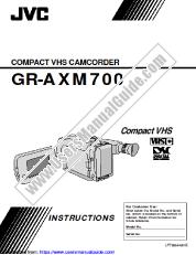 Ver GR-AXM700U pdf Instrucciones