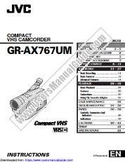 Ver GR-AXM767UM pdf Instrucciones