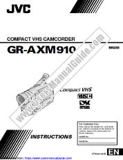 Ver GR-AXM910U pdf Instrucciones