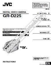 Voir GR-D225EY pdf Manuel d'instructions