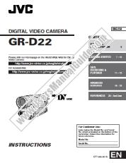 Voir GR-D22US pdf Livre d'instructions