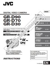 Ver GR-D30US pdf Manual de instrucciones