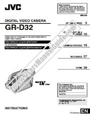 Ver GR-D32US pdf Manual de instrucciones