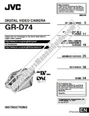 Ver GR-D74US pdf Manual de instrucciones