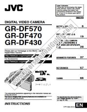 Voir GR-DF430AS pdf Manuel d'instructions