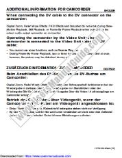 Ver GR-DLS1EK pdf Efectos especiales: inglés, alemán, francés, italiano