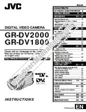 View GR-DV1800EK pdf Instructions