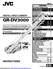 Voir GR-DV3000EK pdf Mode d'emploi