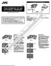 View GR-DV3000EG pdf Instruction Sheet