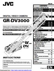 Ver GR-DV3000U pdf Manual de instrucciones